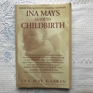 Ina May’s guide to childbirth book